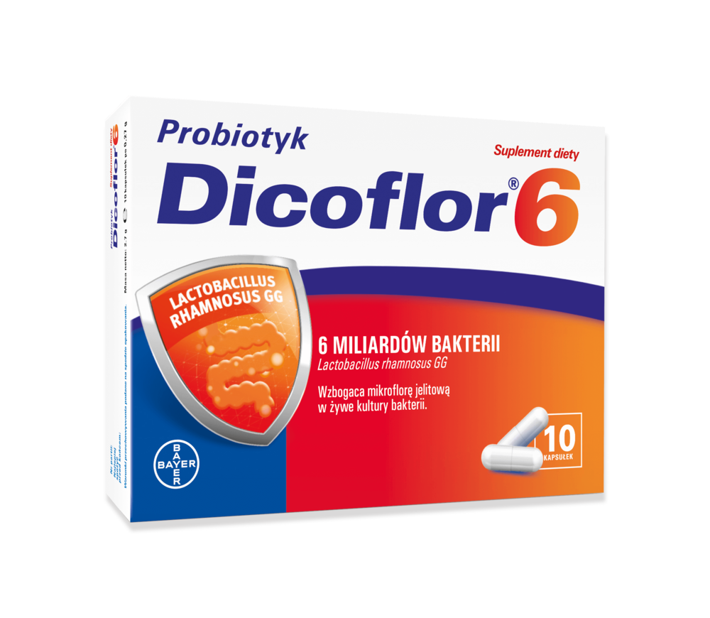 Dicoflor® 6 - kapsułki z żywymi kulturami bakterii